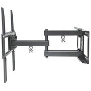 Manhattan 461344 Full-Motion TV Wall Mount With Post-Leveling Adjustment Wall Mount Bracket Manhattan