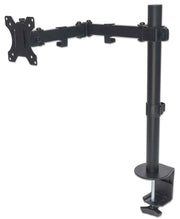 Manhattan 13" - 32" Double-Link Arm Swing LCD Monitor Mount | 461542 Monitor Arm Desk Mount Manhattan