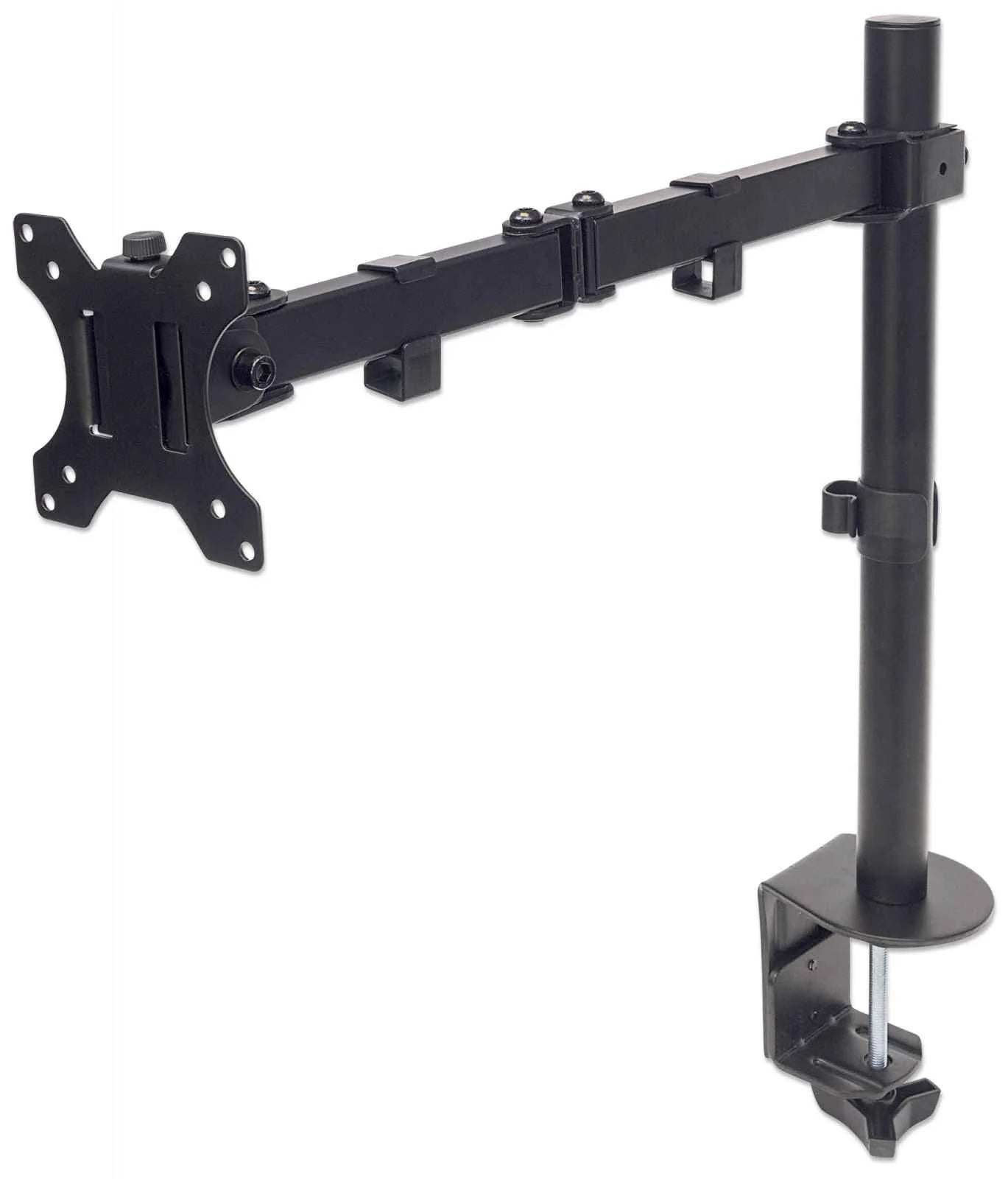 Manhattan 13" - 32" Double-Link Arm Swing LCD Monitor Mount | 461542 Monitor Arm Desk Mount Manhattan