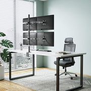 Manhattan 13" - 32" Quad LCD Monitor Mount with Double-Link Swing Arms | 461566 Monitor Arm Desk Mount Manhattan
