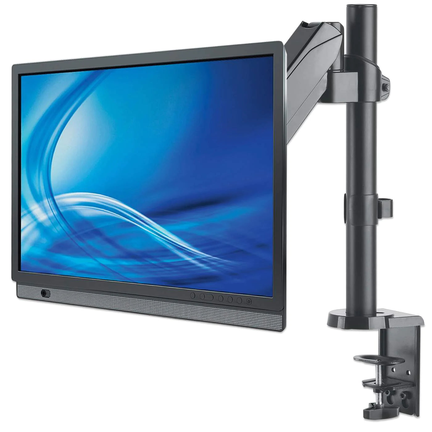 Manhattan 17" - 32" LCD Monitor Mount with Gas-Spring Arm | 461573 Monitor Arm Desk Mount Manhattan