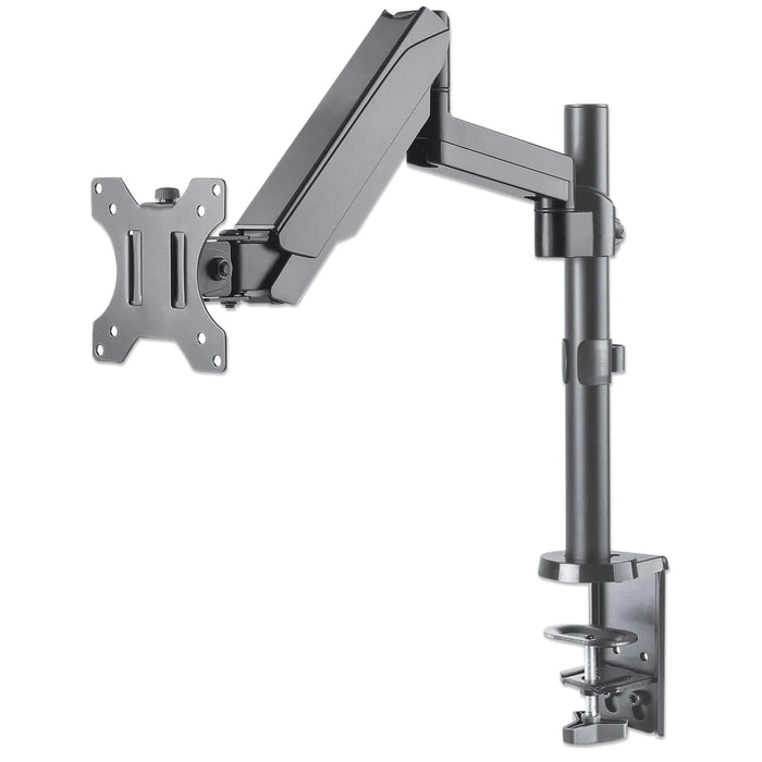 Manhattan 17"-32" LCD Monitor Mount with Gas-Spring Arm | 461580 Monitor Arm Desk Mount Manhattan