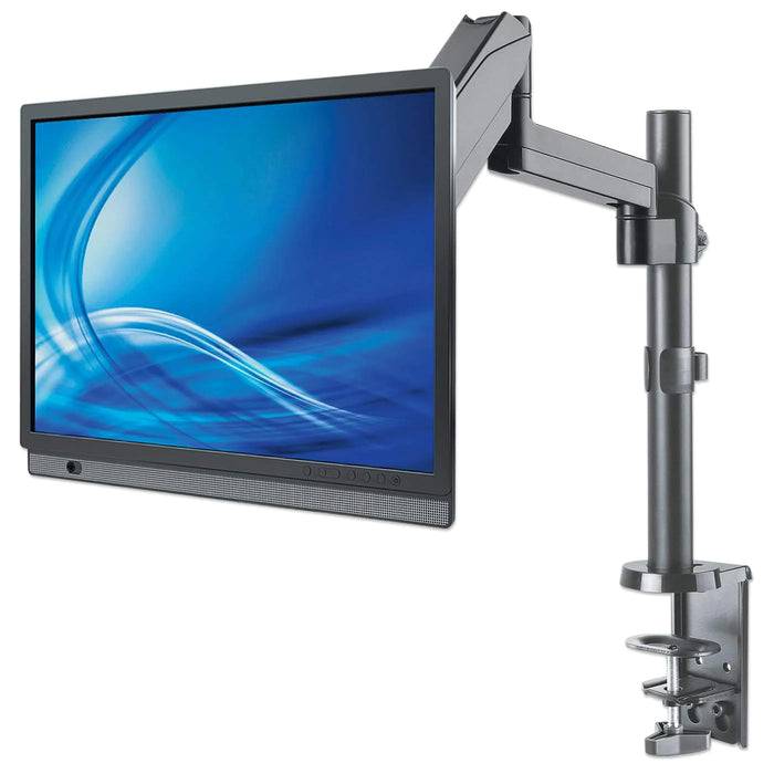 Manhattan 17"-32" LCD Monitor Mount with Gas-Spring Arm | 461580 Monitor Arm Desk Mount Manhattan