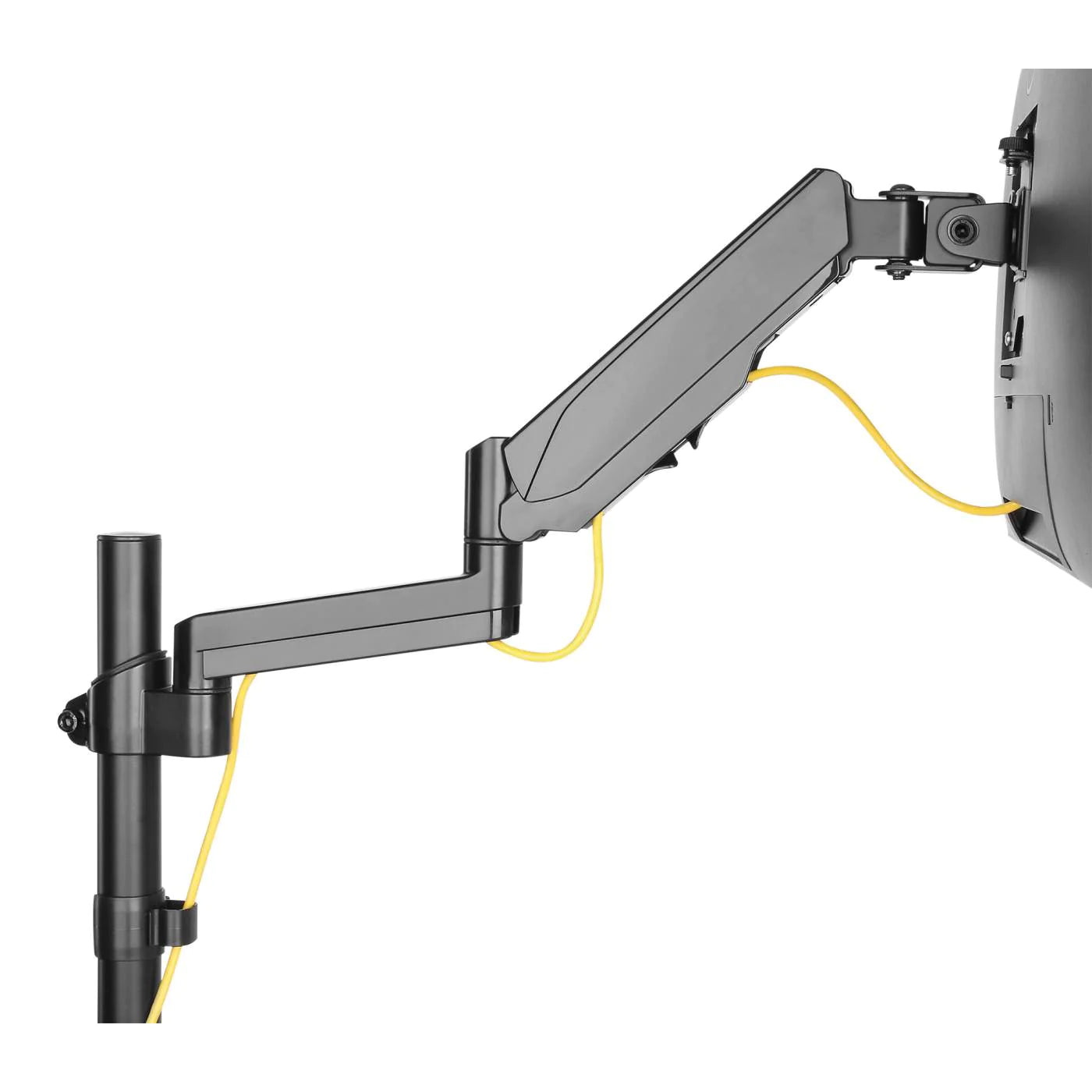 Manhattan 17"-32" LCD Monitor Mount with Gas-Spring Arm | 461580 Monitor Arm Desk Mount Manhattan