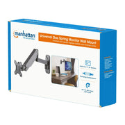 Manhattan 17" to 32" Universal Gas Spring Monitor Wall Mount | 461610 Monitor Arm Desk Mount Manhattan