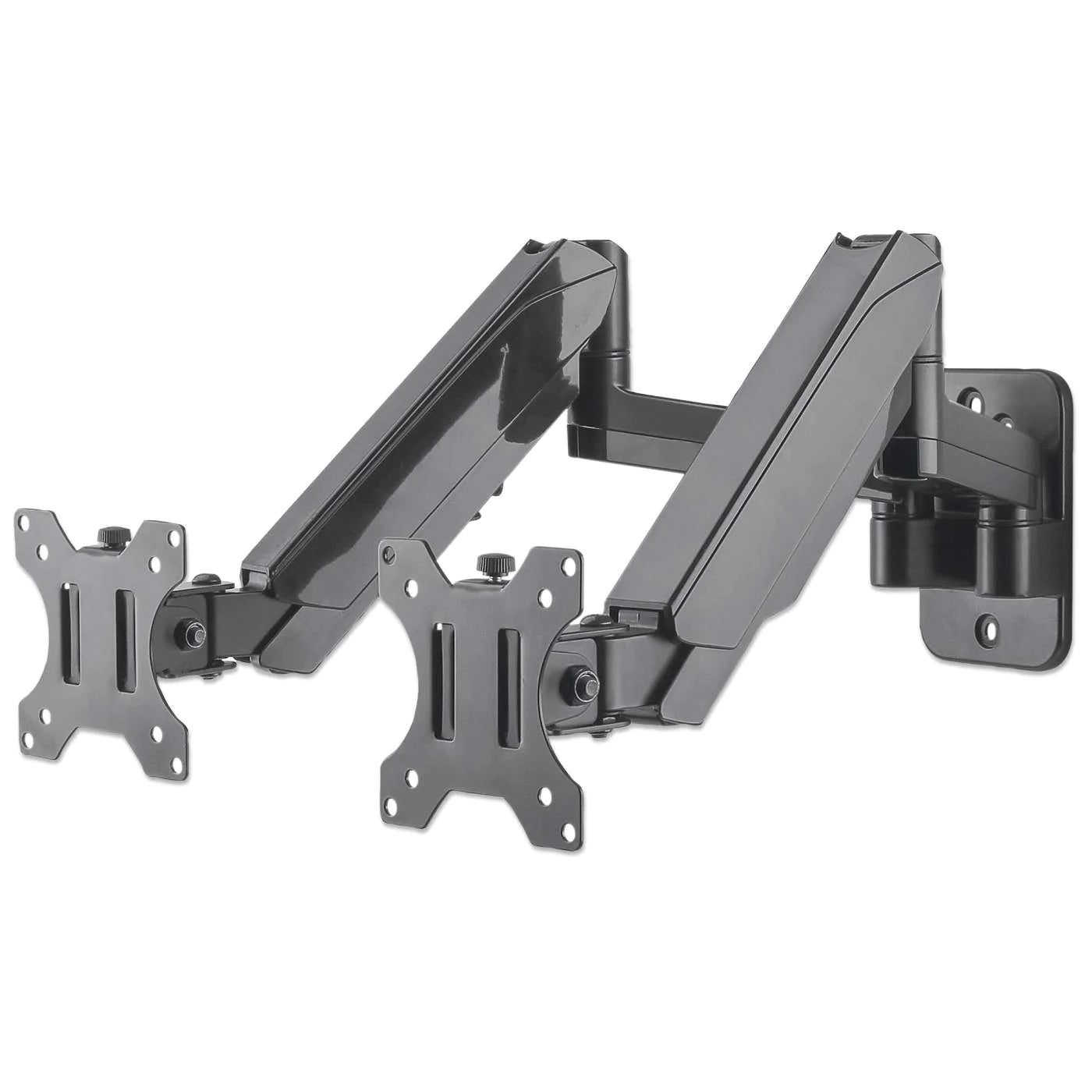 Manhattan 17" - 32" Universal Gas Spring Dual Monitor Wall Mount | 461627 Wall Mount Bracket Manhattan