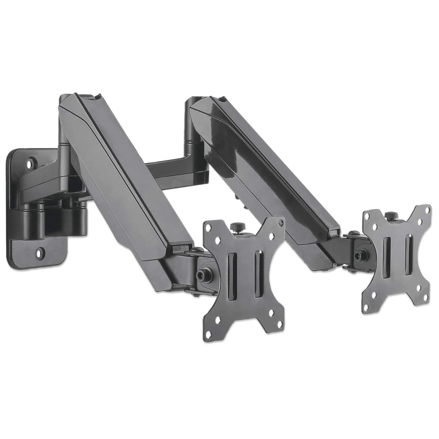 Manhattan 17" - 32" Universal Gas Spring Dual Monitor Wall Mount | 461627 Wall Mount Bracket Manhattan