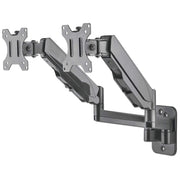 Manhattan 17" - 32" Universal Gas Spring Dual Monitor Wall Mount | 461627 Wall Mount Bracket Manhattan