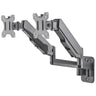 Manhattan 17" - 32" Universal Gas Spring Dual Monitor Wall Mount | 461627