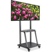 Manhattan 37" - 100" Heavy Duty Mobile Display Trolley | 461665 Mobile Trolley Manhattan