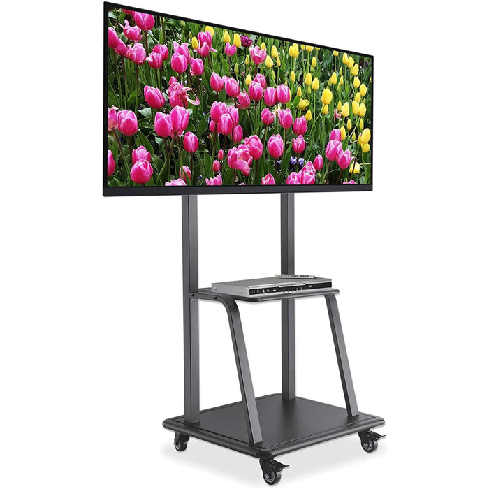 Manhattan 37" - 100" Heavy Duty Mobile Display Trolley | 461665 Mobile Trolley Manhattan