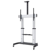 Manhattan 60" - 100" Tilting Height-Adjustable Mobile Display Trolley | 461672 Mobile Trolley Manhattan