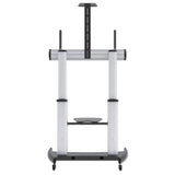 Manhattan 60" - 100" Tilting Height-Adjustable Mobile Display Trolley | 461672