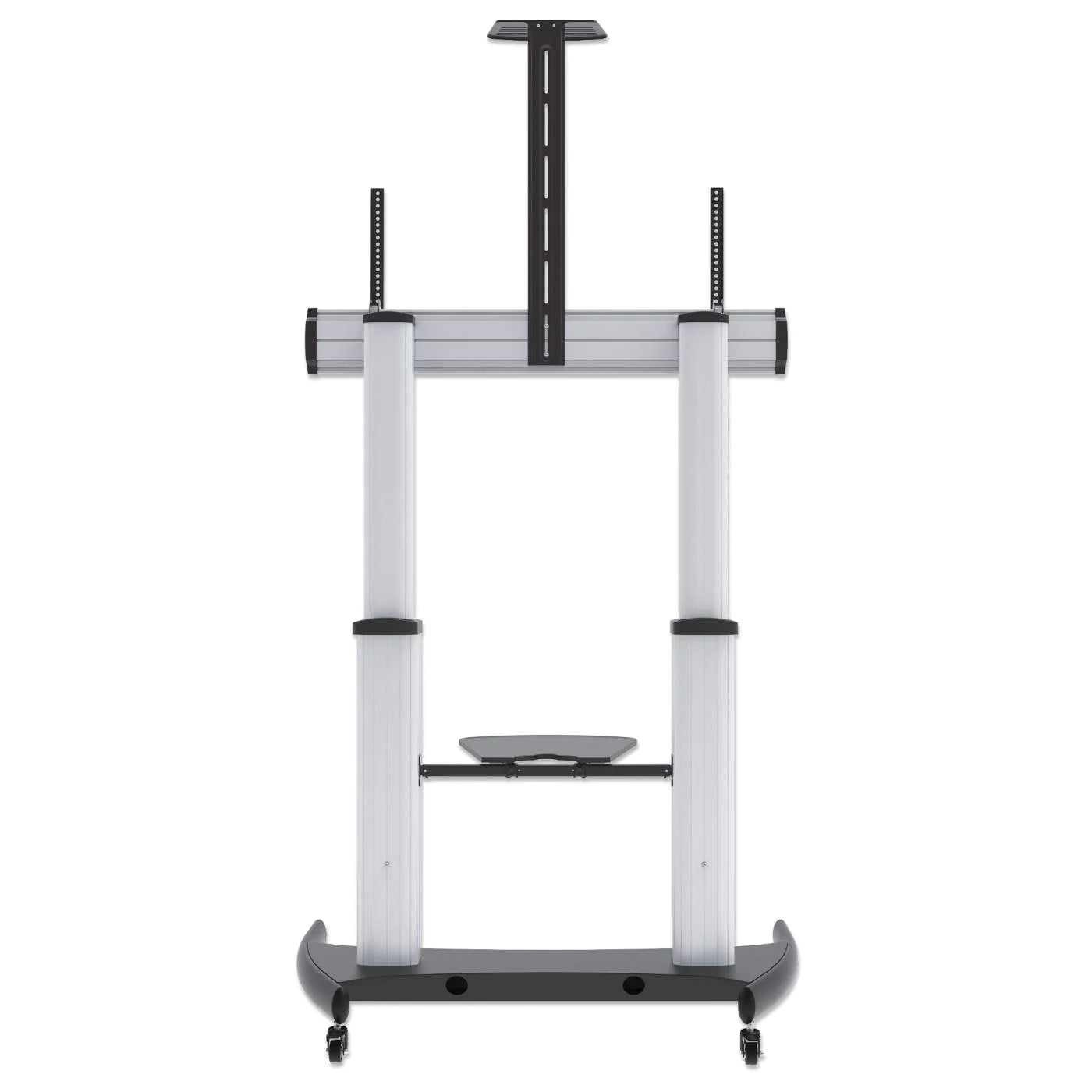 Manhattan 60" - 100" Tilting Height-Adjustable Mobile Display Trolley | 461672 Mobile Trolley Manhattan
