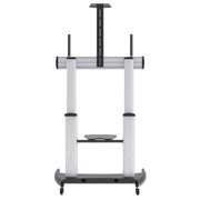Manhattan 60" - 100" Tilting Height-Adjustable Mobile Display Trolley | 461672 Mobile Trolley Manhattan