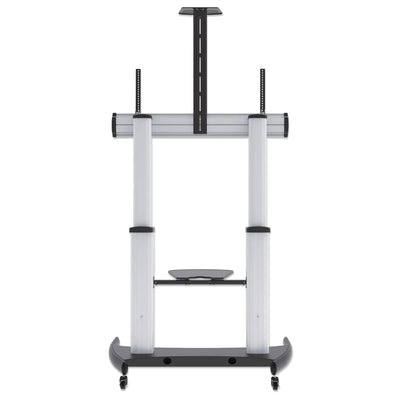 Manhattan 60" - 100" Tilting Height-Adjustable Mobile Display Trolley | 461672 Manhattan Display Trolley Manhattan