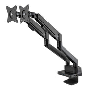 Manhattan 17" - 32" Dual Monitor Desk Mount With Integrated Docking Station | 461887 Monitor Arm Desk Mount Manhattan