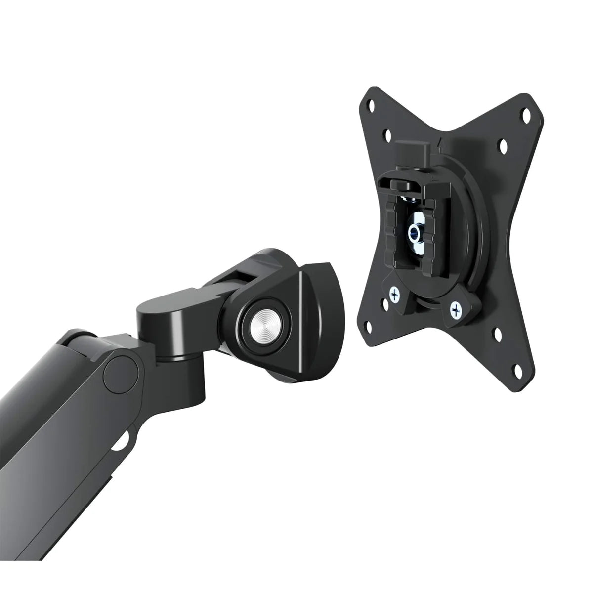Manhattan 17" - 32" Dual Monitor Desk Mount With Integrated Docking Station | 461887 Monitor Arm Desk Mount Manhattan