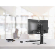Manhattan 15" - 32" Height Adjustable Gas Spring Single Monitor Desktop Stand | 461894 Monitor Arm Desk Mount Manhattan