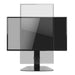 Manhattan 461894 Height Adjustable Gas Spring Single Monitor Desktop Stand