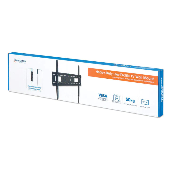 Manhattan 37" - 70" Heavy-Duty Ultra Thin TV Wall Mount | 461986 Wall Mount Bracket Manhattan