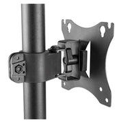 Manhattan 462037 Single Monitor Desktop Stand - Swivel Monitor Arm Desk Mount Manhattan