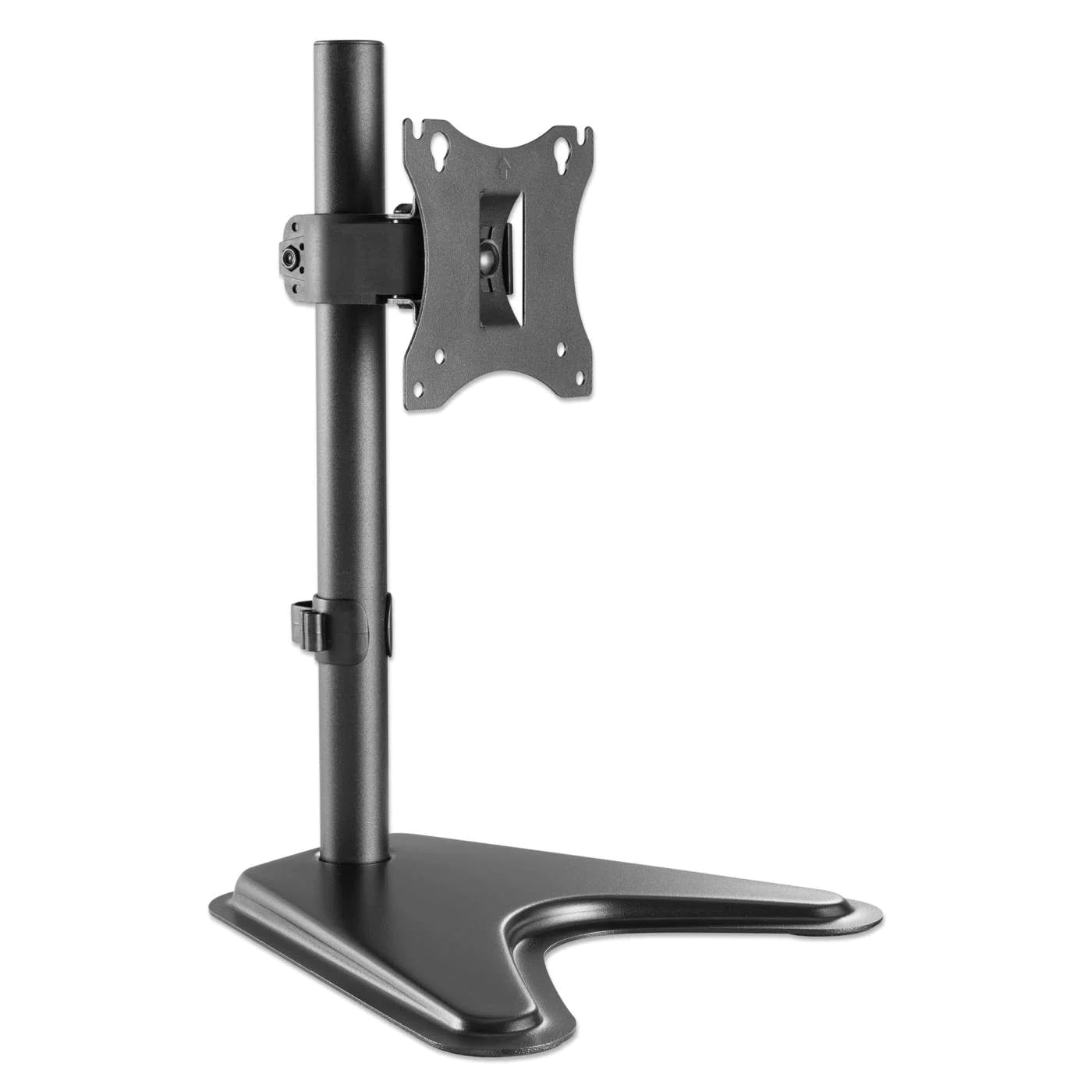 Manhattan 462037 Single Monitor Desktop Stand - Swivel Monitor Arm Desk Mount Manhattan