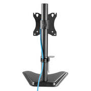 Manhattan 462037 Single Monitor Desktop Stand - Swivel Monitor Arm Desk Mount Manhattan