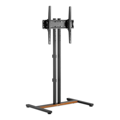 Manhattan 34" - 55" Compact Height-Adjustable TV Cart / Stand | 462068 Manhattan Display Trolley Manhattan