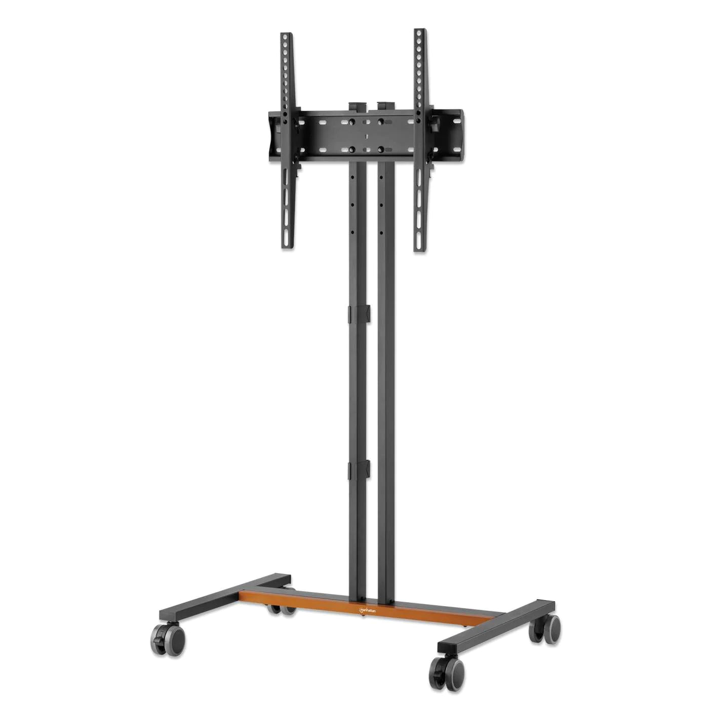 Manhattan 34" - 55" Compact Height-Adjustable TV Cart / Stand | 462068 Mobile Trolley Manhattan