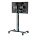 Manhattan 462068 Compact Height-Adjustable TV Cart / Stand
