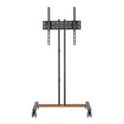 Manhattan 34" - 55" Compact Height-Adjustable TV Cart / Stand | 462068 Mobile Trolley Manhattan