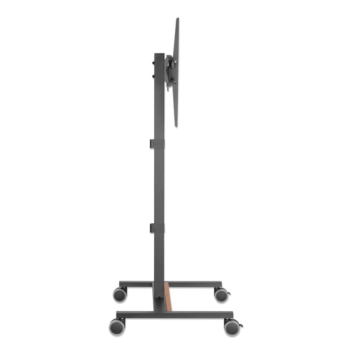 Manhattan 462068 Compact Height-Adjustable TV Cart / Stand