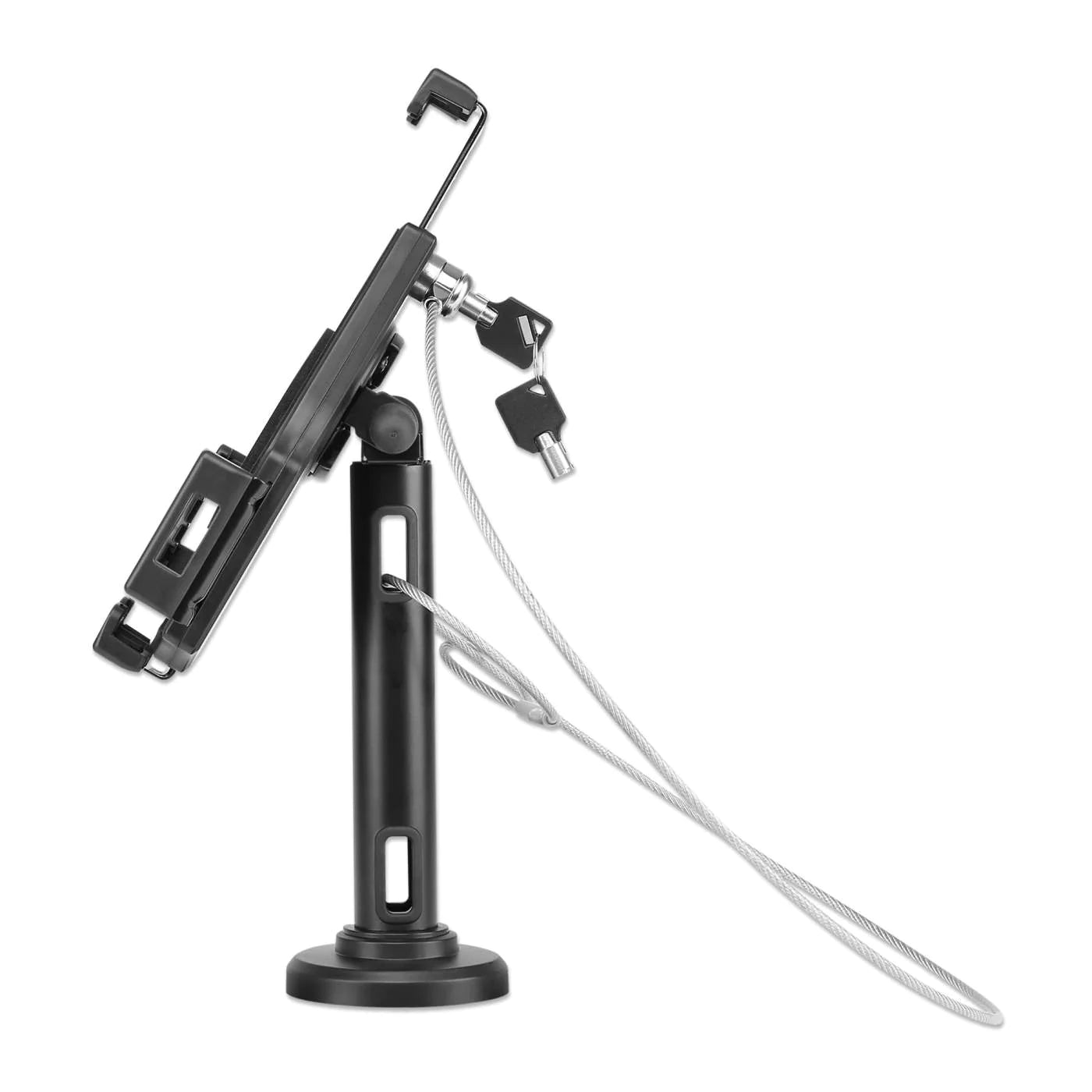 Manhattan 7.9" - 10.5" Lockable Desk Stand And Wall Mount Holder For Tablet And iPad | 462112 Tablet Mount Manhattan