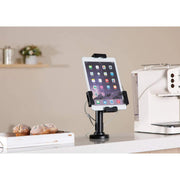 Manhattan 7.9" - 10.5" Lockable Desk Stand And Wall Mount Holder For Tablet And iPad | 462112 Tablet Mount Manhattan