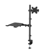 Manhattan 13" - 32" LCD and Laptop Desk Mount with Double-Link Swing Arm | 462136 Monitor Arm Desk Mount Manhattan