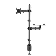 Manhattan 13" - 32" LCD and Laptop Desk Mount with Double-Link Swing Arm | 462136 Monitor Arm Desk Mount Manhattan