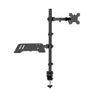 Manhattan 13" - 32" LCD and Laptop Desk Mount with Double-Link Swing Arm | 462136