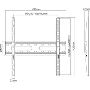 Manhattan 32" - 55" Low-Profile Fixed TV Wall Mount | 462266 Wall Mount Bracket Manhattan