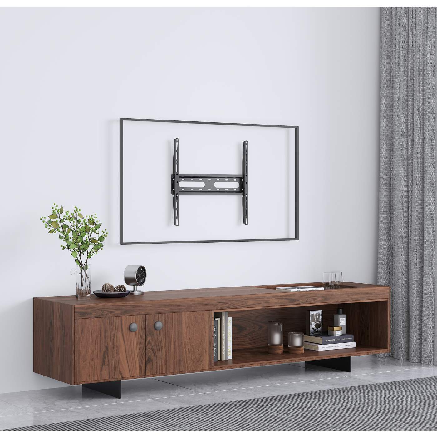 Manhattan 32" - 55" Low-Profile Fixed TV Wall Mount | 462266 Wall Mount Bracket Manhattan