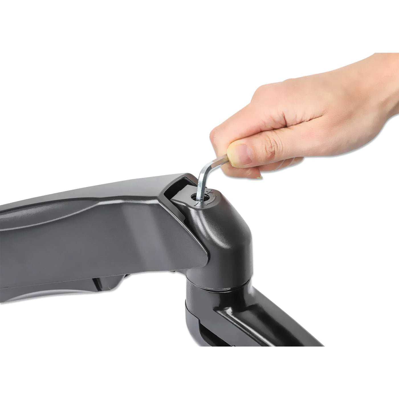 Manhattan 13" - 27" Single Monitor Arm Desk Mount | 462303 Monitor Arm Desk Mount Manhattan
