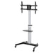 Manhattan 462327 Aluminum Height-Adjustable Multimedia TV Cart