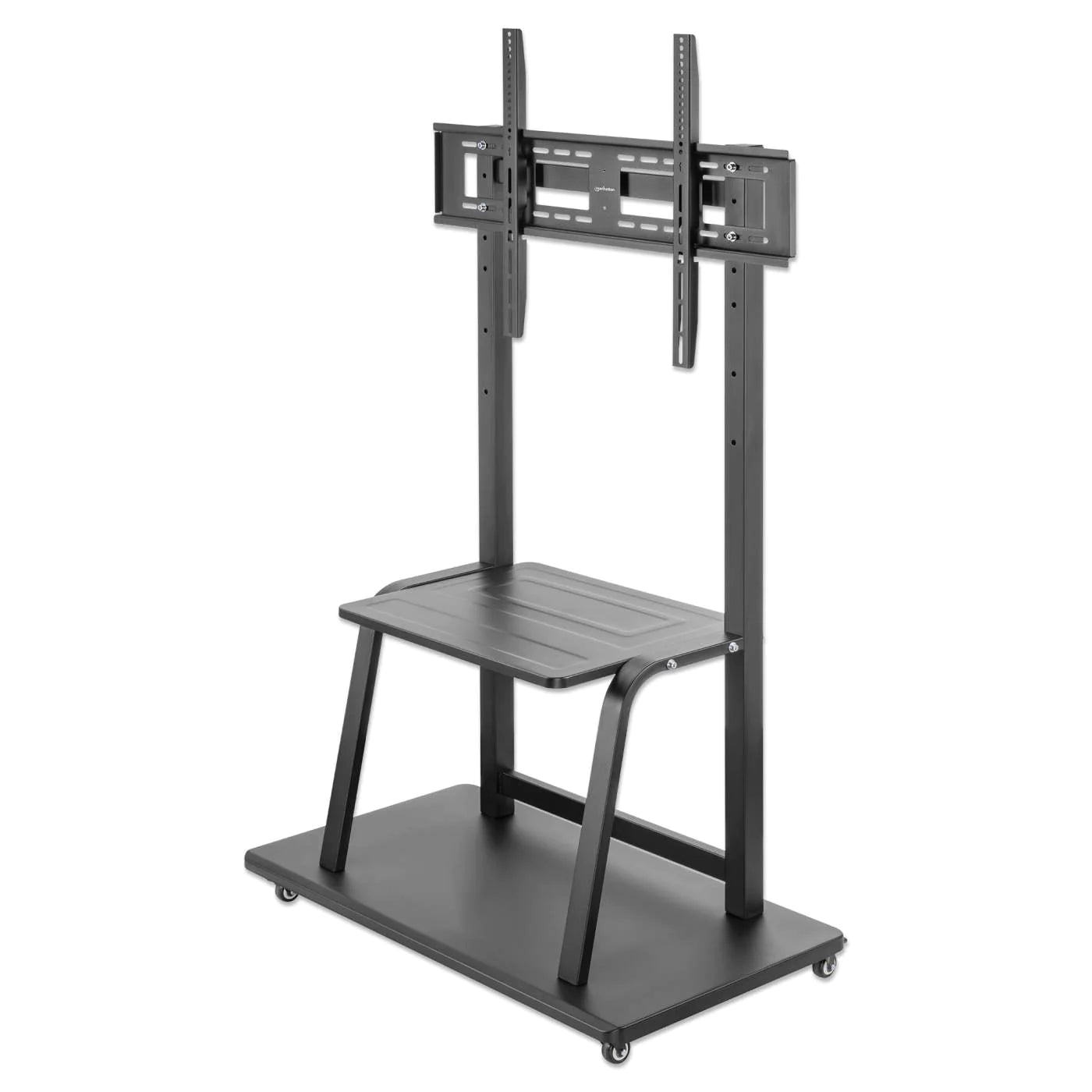 Manhattan 37" - 100" Ultra Heavy-Duty Height-Adjustable Multimedia TV Cart | 462334 Mobile Trolley Manhattan