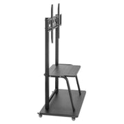 Manhattan 37" - 100" Ultra Heavy-Duty Height-Adjustable Multimedia TV Cart | 462334 Mobile Trolley Manhattan
