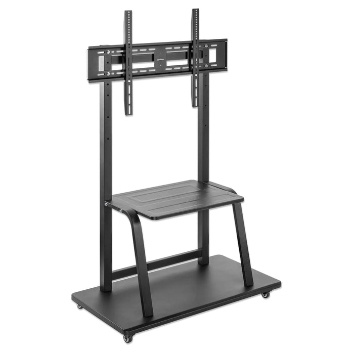 Manhattan 37" - 100" Ultra Heavy-Duty Height-Adjustable Multimedia TV Cart | 462334 Mobile Trolley Manhattan