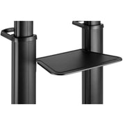 Manhattan 70" - 120" Aluminum Heavy-Duty Large-Screen Height-Adjustable Multimedia TV Cart | 462341 Mobile Trolley Manhattan