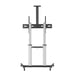Manhattan 60" - 100" Aluminum Height-Adjustable Multimedia TV Cart | 462563 Manhattan Display Trolley Manhattan