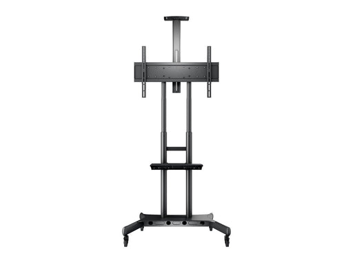 Multibrackets Height Adjustable Mobile Trolley With Media Shelf & Camera Holder - Up to 55"-80" Screen