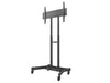 Multibrackets Height Adjustable Mobile Trolley With Media Shelf & Camera Holder - Up to 55"-80" Screen