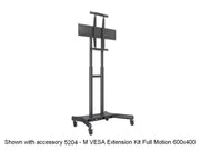Multibrackets 55"-80" Height Adjustable Mobile Trolley & Camera Holder Mobile Trolley Multibrackets